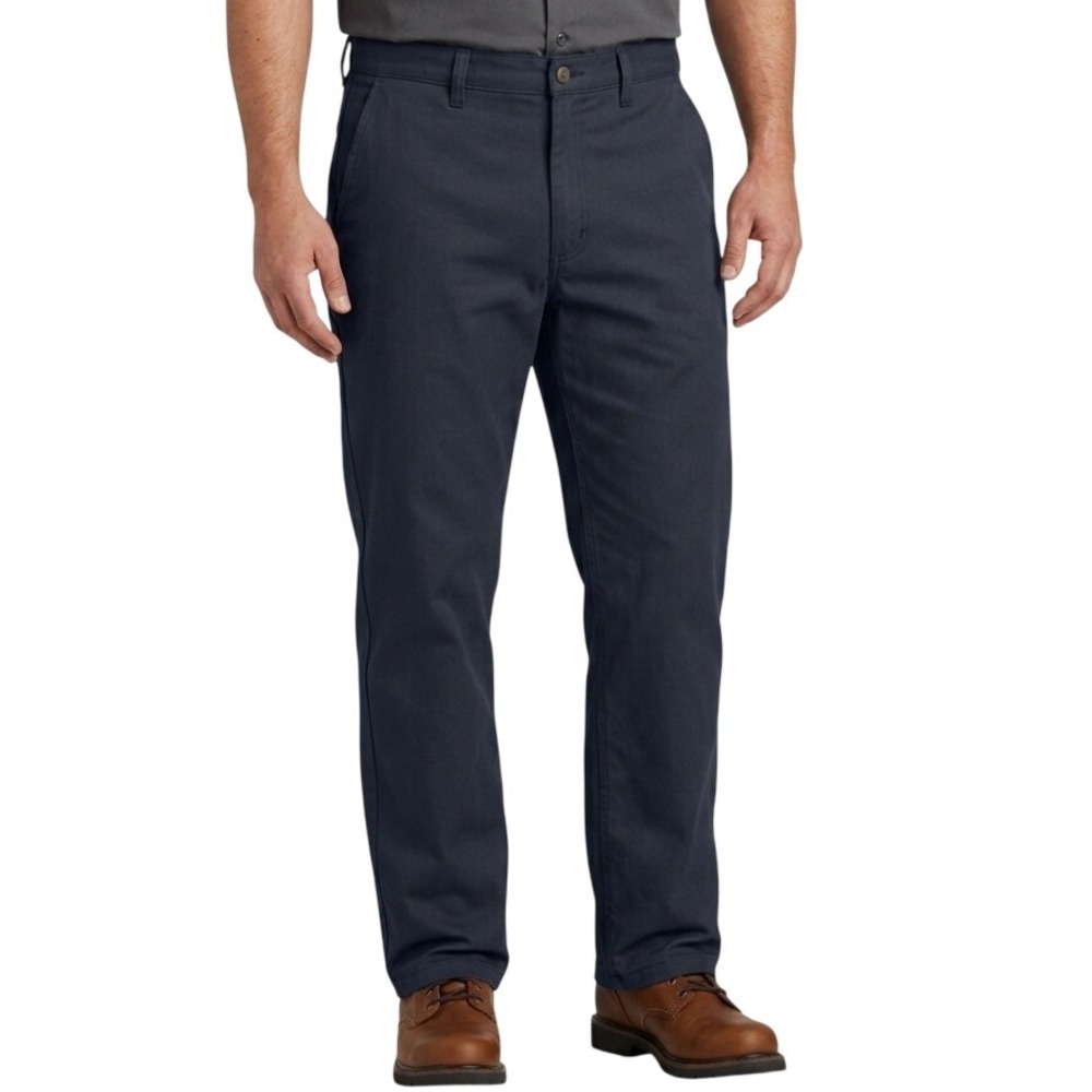 LAPCO FR Work Pants Mens 40x30 Navy Blue Flame Resistant NFPA 2112 Cotton P-INN7